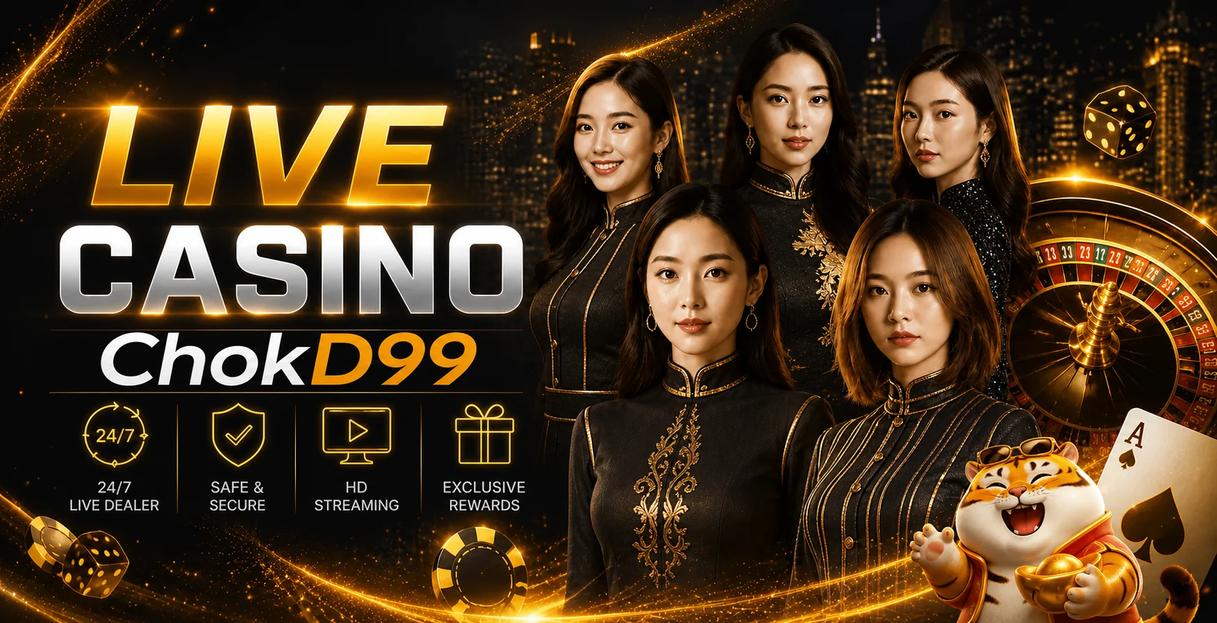คาสิโนสด ChokD99 พร้อมคำแนะนำการเลือกเกม